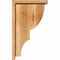 Ekena Millwork Ridgewood Rough Sawn Corbel w/Backplate, Western Red Cedar, 6"W x 12"D x 20"H COR06X12X20RID01RWR - alternate 4